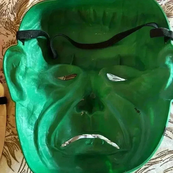 Vintage Halloween Horror Masks Frankenstein Dracula Ghoul 90s Y2K Bundle of 3 - Picture 6 of 7